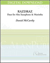 Razdraz Alto Sax and Marimba Duet cover